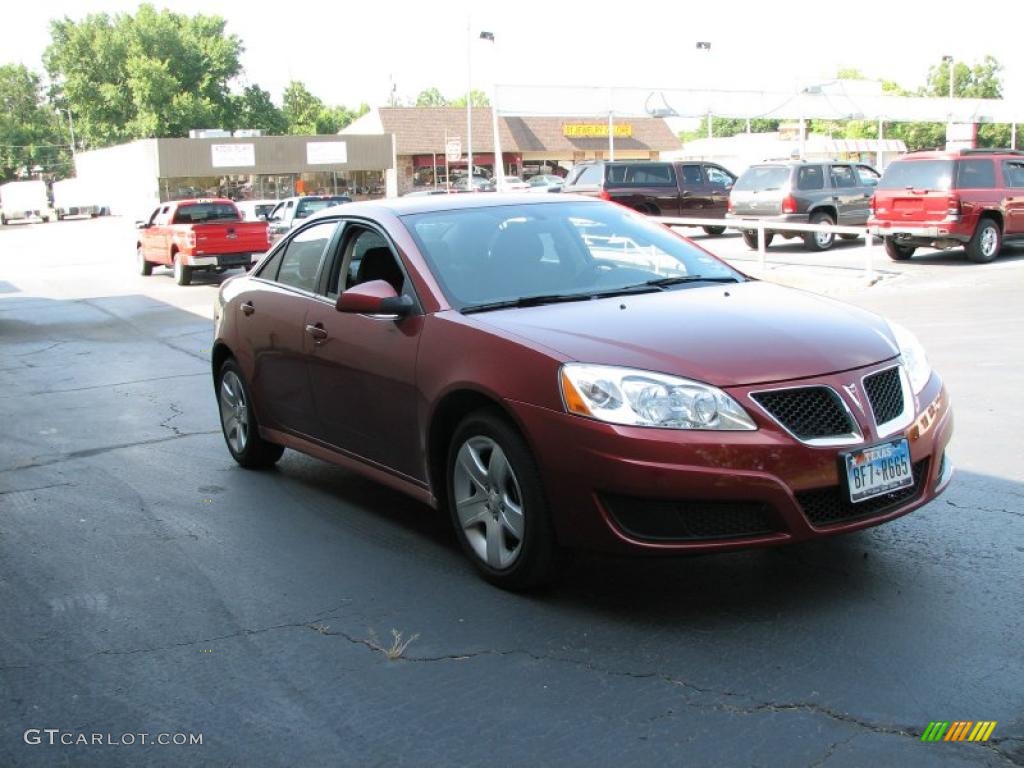 2010 G6 Sedan - Performance Red Metallic / Ebony photo #4