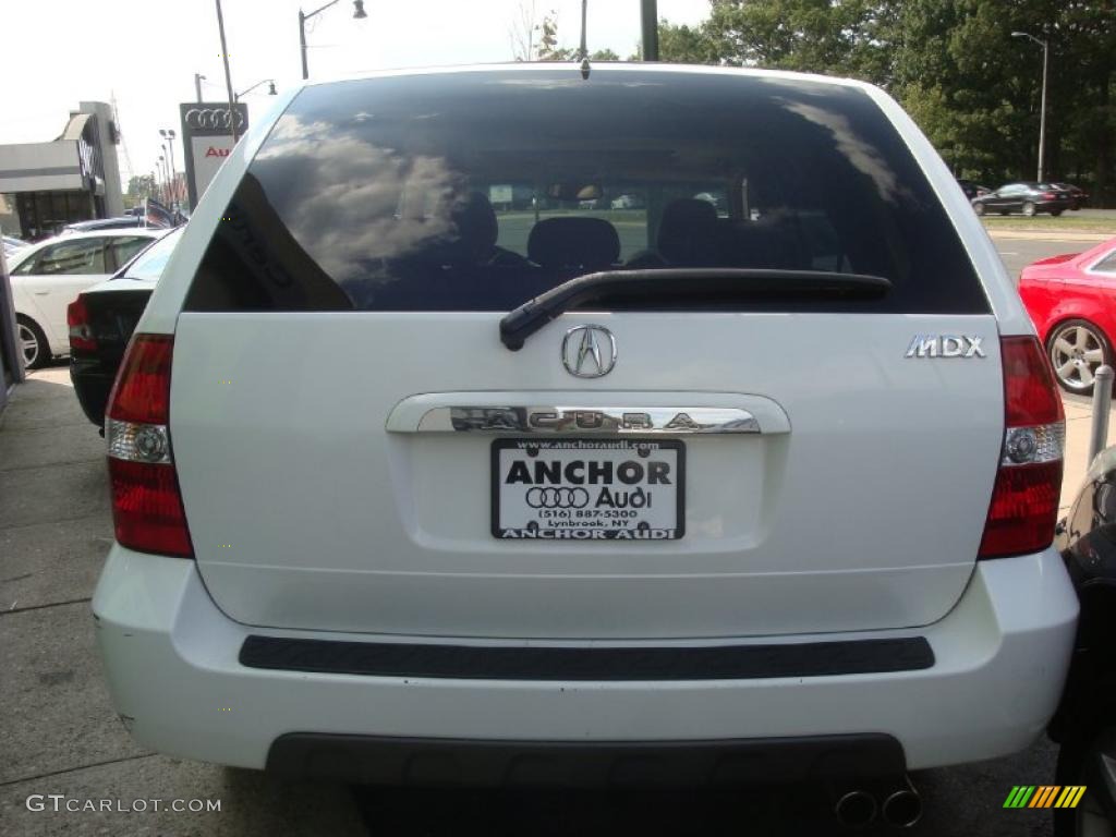 2002 MDX Touring - Taffeta White / Saddle photo #3