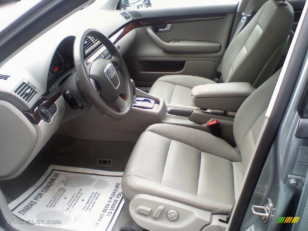 2006 A4 3.2 quattro Sedan - Quartz Gray Metallic / Platinum photo #6