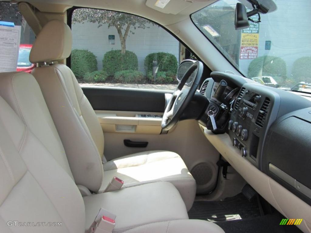 2009 Silverado 1500 LT Extended Cab 4x4 - Dark Cherry Red Metallic / Light Cashmere photo #7