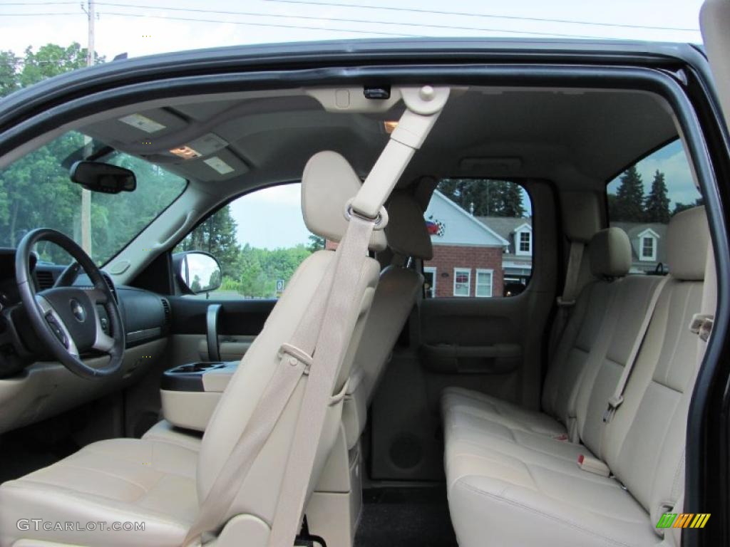 2009 Silverado 1500 LT Extended Cab 4x4 - Dark Cherry Red Metallic / Light Cashmere photo #22