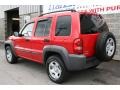 2004 Flame Red Jeep Liberty Sport 4x4  photo #2