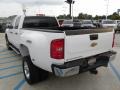 2008 Summit White Chevrolet Silverado 3500HD LT Crew Cab 4x4 Dually  photo #3