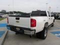 2008 Summit White Chevrolet Silverado 3500HD LT Crew Cab 4x4 Dually  photo #5