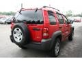 2004 Flame Red Jeep Liberty Sport 4x4  photo #11