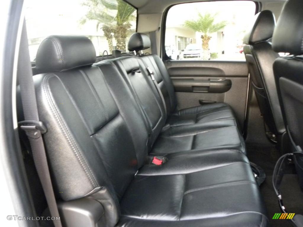 2008 Silverado 3500HD LT Crew Cab 4x4 Dually - Summit White / Ebony photo #11