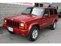 1999 Chili Pepper Red Pearl Jeep Cherokee Classic 4x4  photo #8