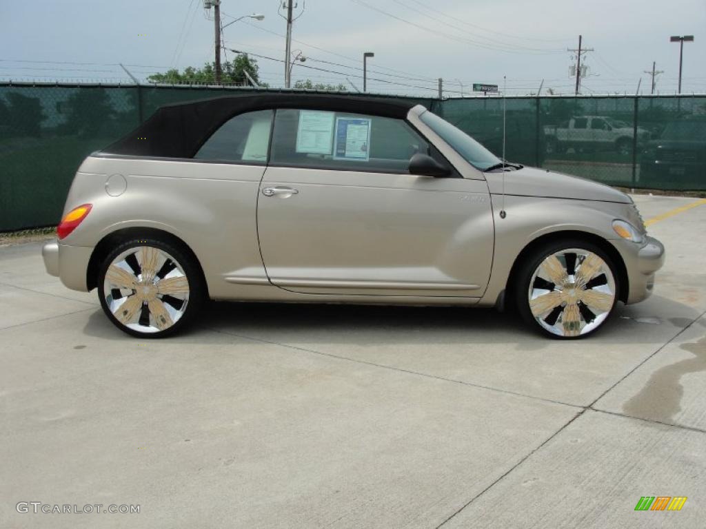 Light Almond Pearl 2005 Chrysler PT Cruiser Touring Turbo Convertible Exterior Photo #34231131