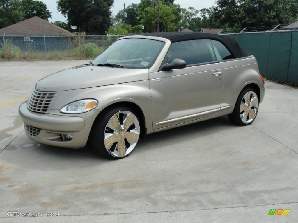 Light Almond Pearl 2005 Chrysler PT Cruiser Touring Turbo Convertible Exterior Photo #34231223