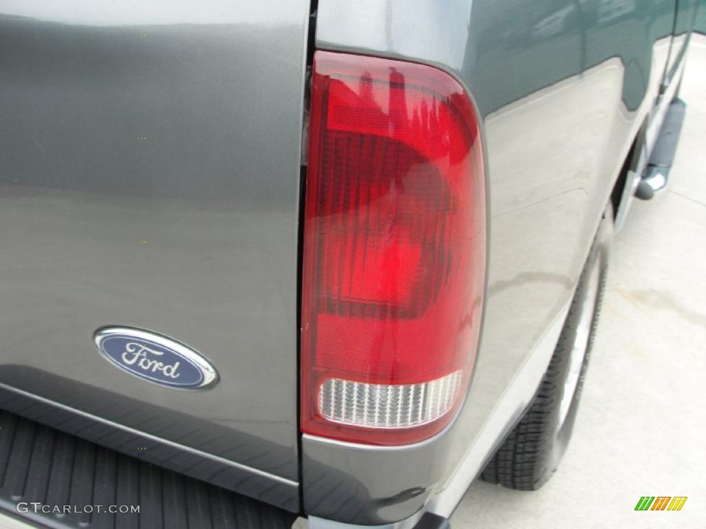 2002 F150 XLT SuperCab - Dark Shadow Grey Metallic / Medium Graphite photo #20
