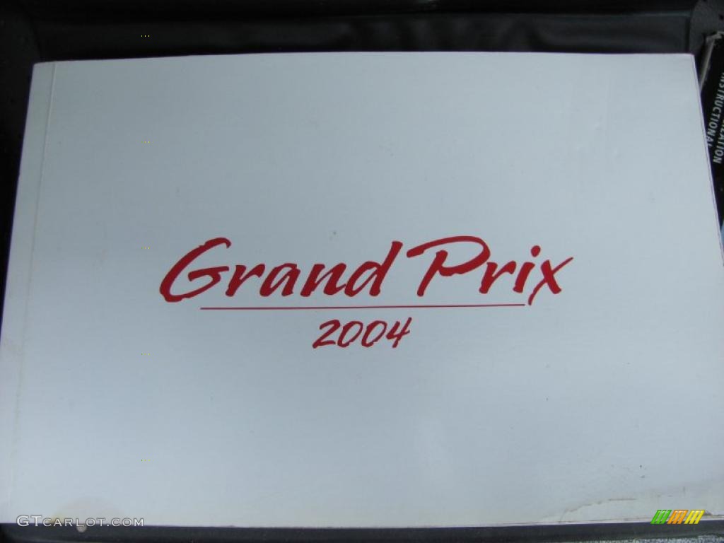 2004 Grand Prix GT Sedan - Greystone Metallic / Dark Pewter photo #12