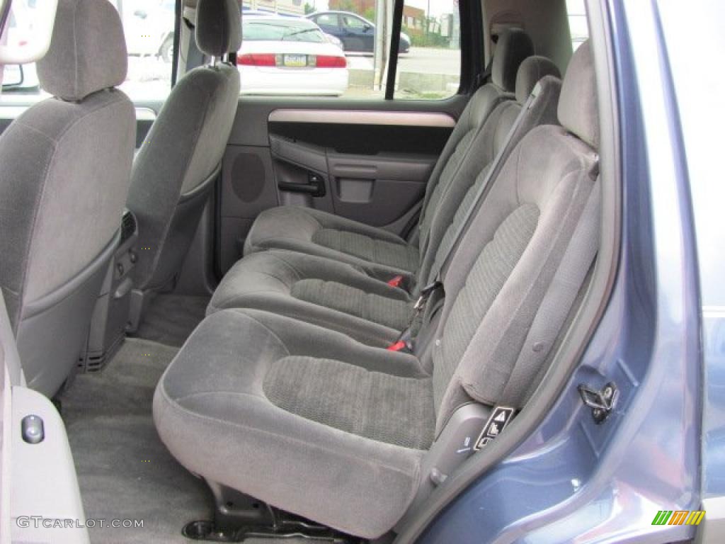 2003 Explorer XLT 4x4 - Medium Wedgewood Blue Metallic / Graphite Grey photo #7