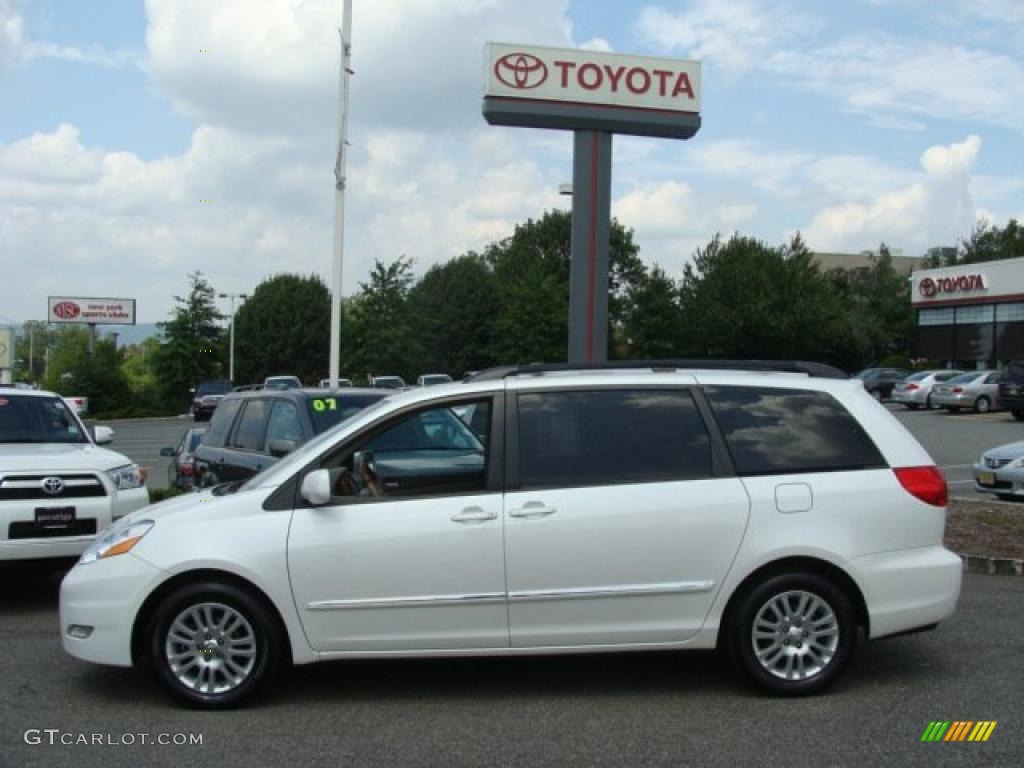 2007 Sienna XLE Limited - Natural White / Stone photo #3