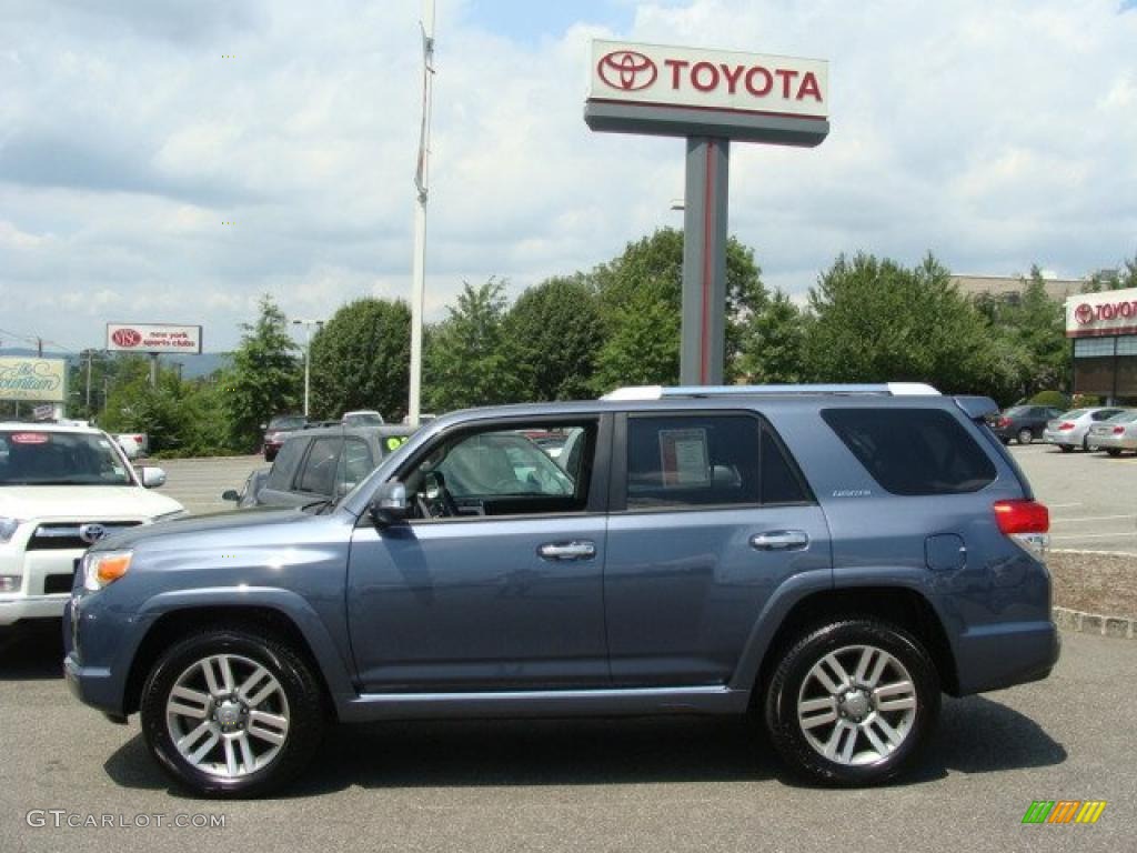 2010 4Runner Limited 4x4 - Shoreline Blue Pearl / Graphite photo #3