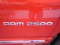 2006 Flame Red Dodge Ram 2500 Laramie Quad Cab 4x4  photo #8