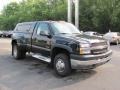 2004 Black Chevrolet Silverado 3500HD LS Regular Cab 4x4 Dually  photo #5