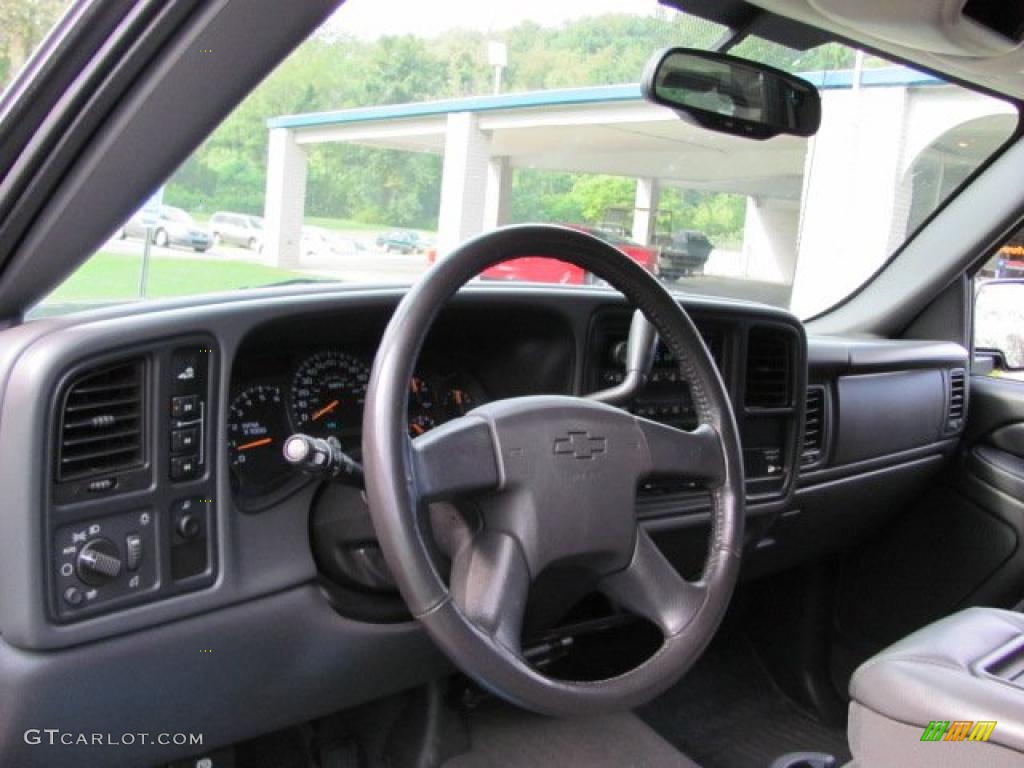 2004 Silverado 3500HD LS Regular Cab 4x4 Dually - Black / Dark Charcoal photo #7