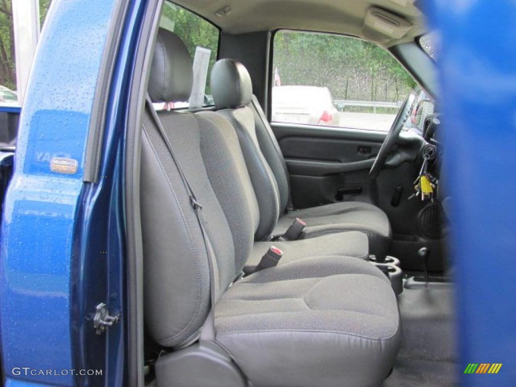 2004 Silverado 1500 Regular Cab 4x4 - Arrival Blue Metallic / Dark Charcoal photo #6