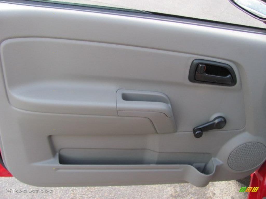 2008 Colorado Regular Cab 4x4 - Victory Red / Medium Pewter photo #12