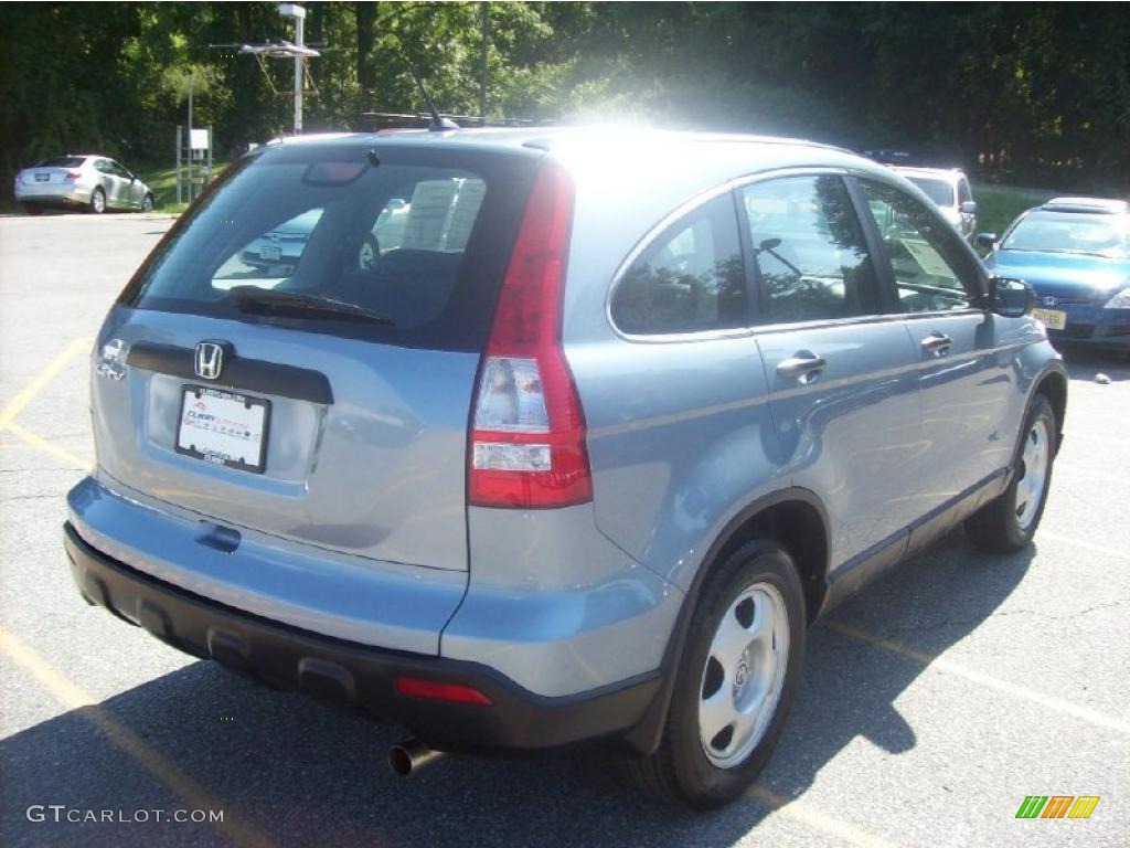 2007 CR-V LX - Glacier Blue Metallic / Gray photo #20