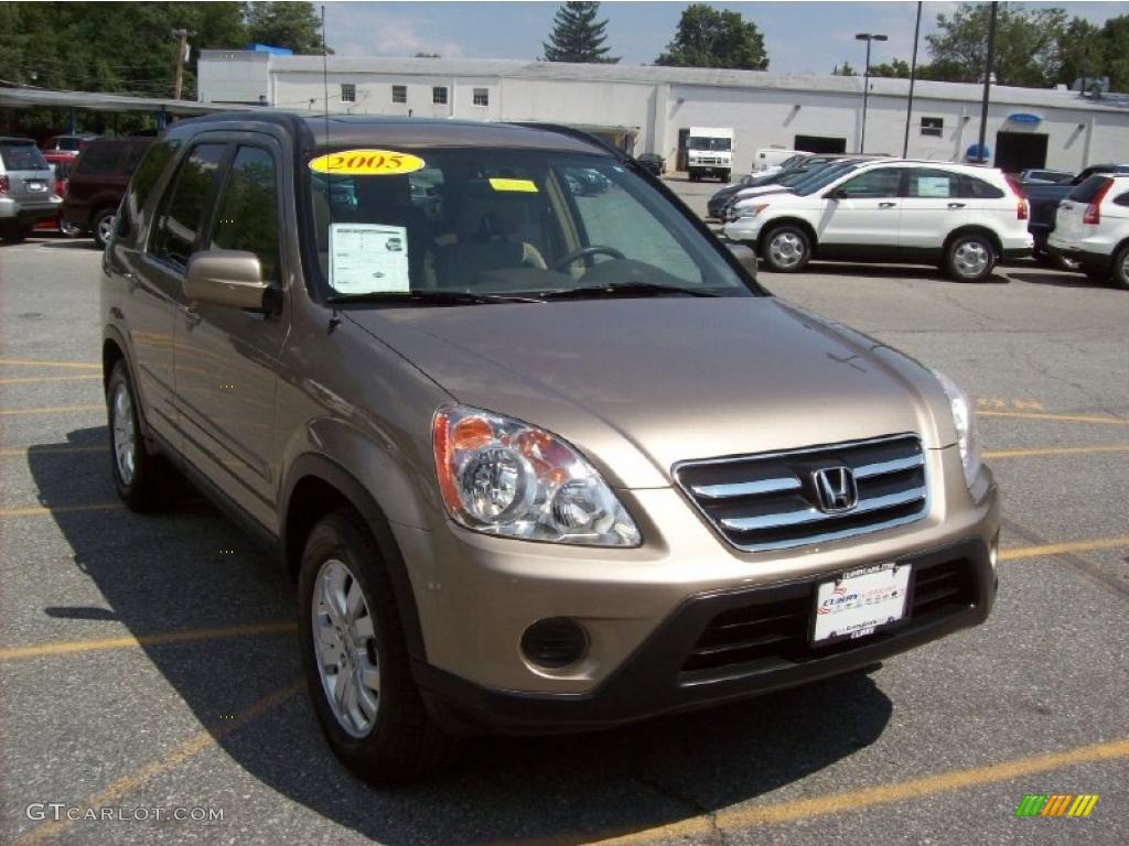 2005 CR-V Special Edition 4WD - Sahara Sand Metallic / Ivory photo #1