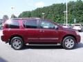 2010 Tuscan Sun Red Pearl Nissan Armada Platinum  photo #6