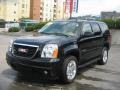 2008 Onyx Black GMC Yukon SLE 4x4  photo #3