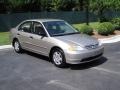 Titanium Metallic - Civic LX Sedan Photo No. 14