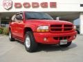 2000 Flame Red Dodge Durango SLT 4x4  photo #1