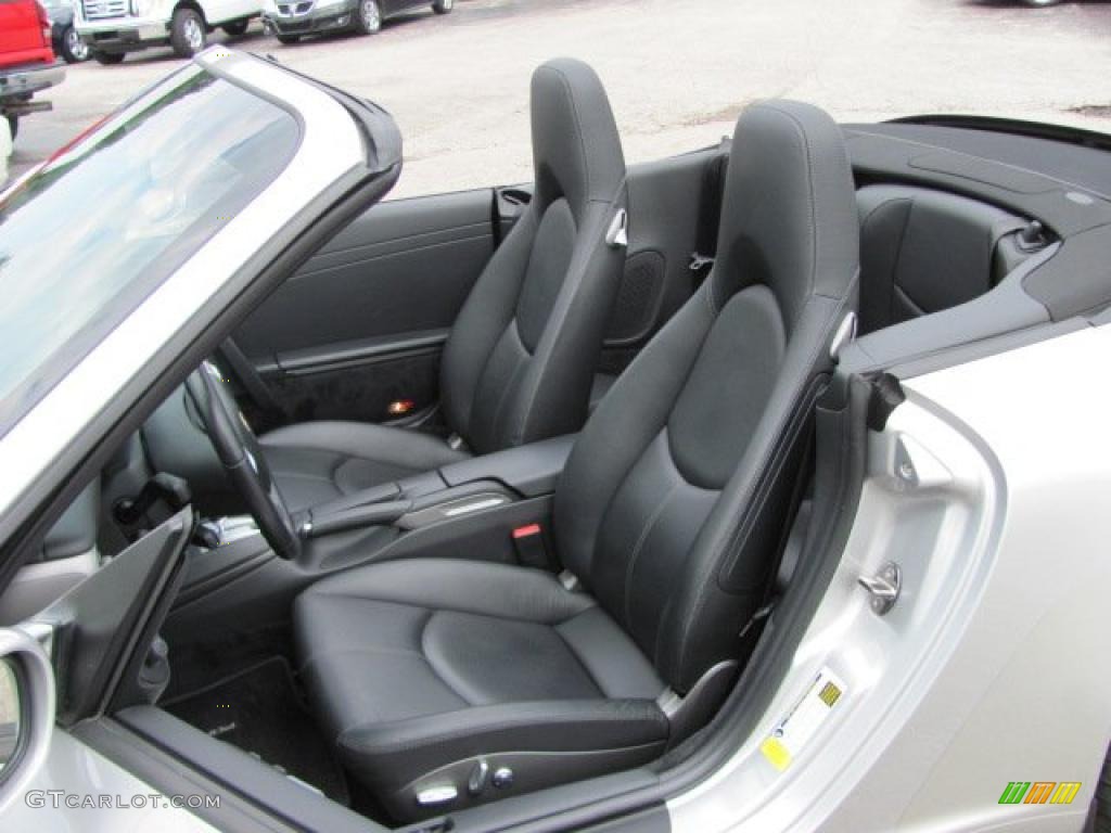 Black Interior 2006 Porsche 911 Carrera Cabriolet Photo #34248736