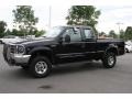 1999 Black Ford F250 Super Duty Lariat Extended Cab 4x4  photo #5