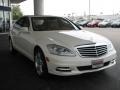 2010 Diamond White Metallic Mercedes-Benz S 550 4Matic Sedan  photo #3