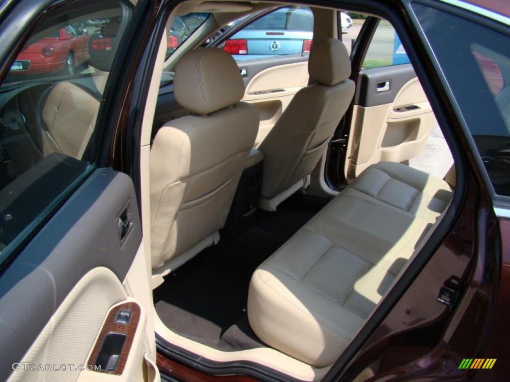 2009 Taurus Limited - Sangria Red Metallic / Camel photo #12