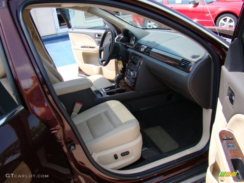 2009 Taurus Limited - Sangria Red Metallic / Camel photo #14