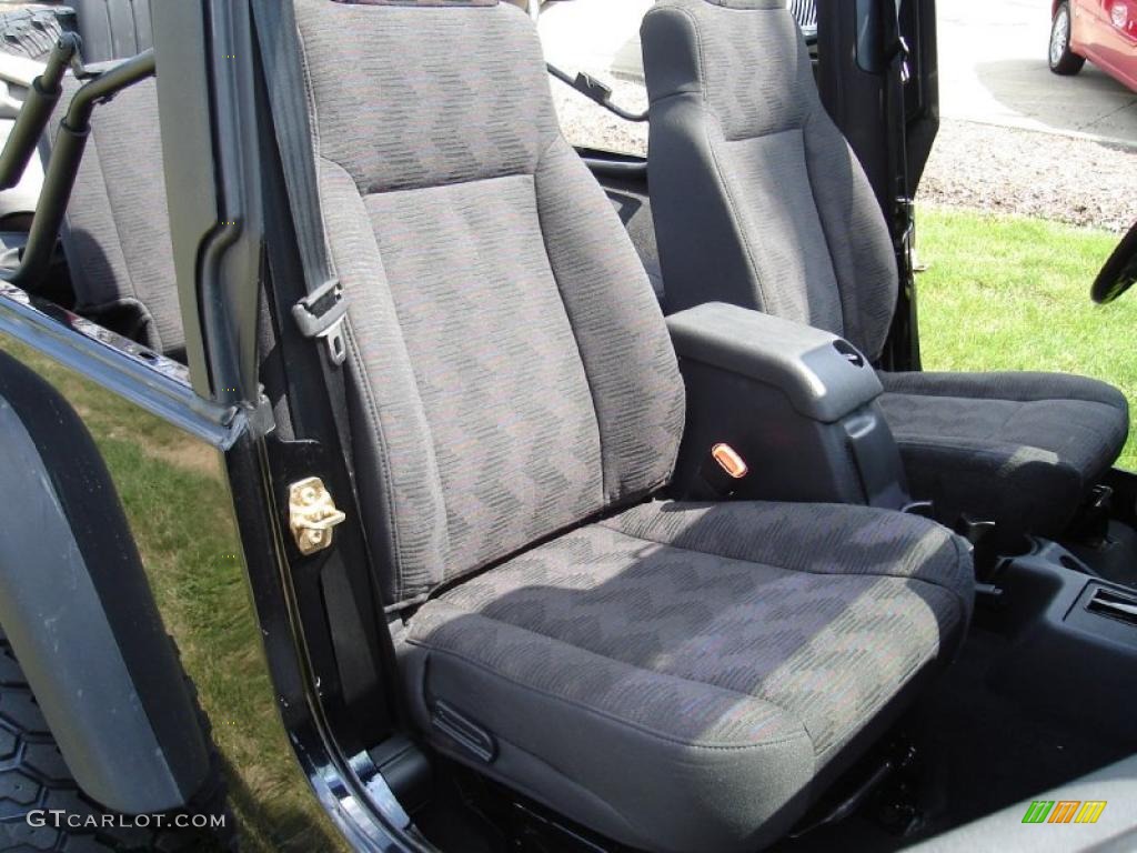 2004 Wrangler Unlimited 4x4 - Black / Dark Slate Gray photo #13