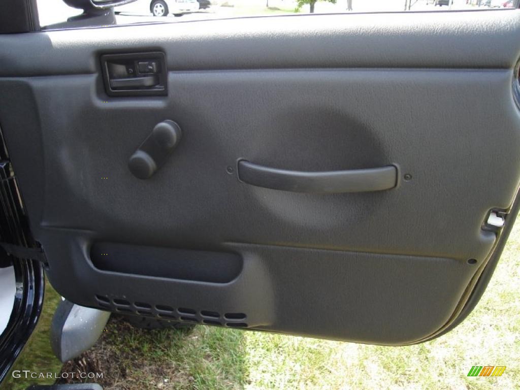 2004 Wrangler Unlimited 4x4 - Black / Dark Slate Gray photo #15