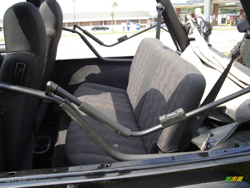 2004 Wrangler Unlimited 4x4 - Black / Dark Slate Gray photo #18