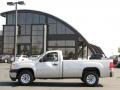 2007 Silver Birch Metallic GMC Sierra 1500 Regular Cab  photo #1