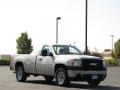 2007 Silver Birch Metallic GMC Sierra 1500 Regular Cab  photo #2