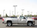 2007 Silver Birch Metallic GMC Sierra 1500 Regular Cab  photo #10