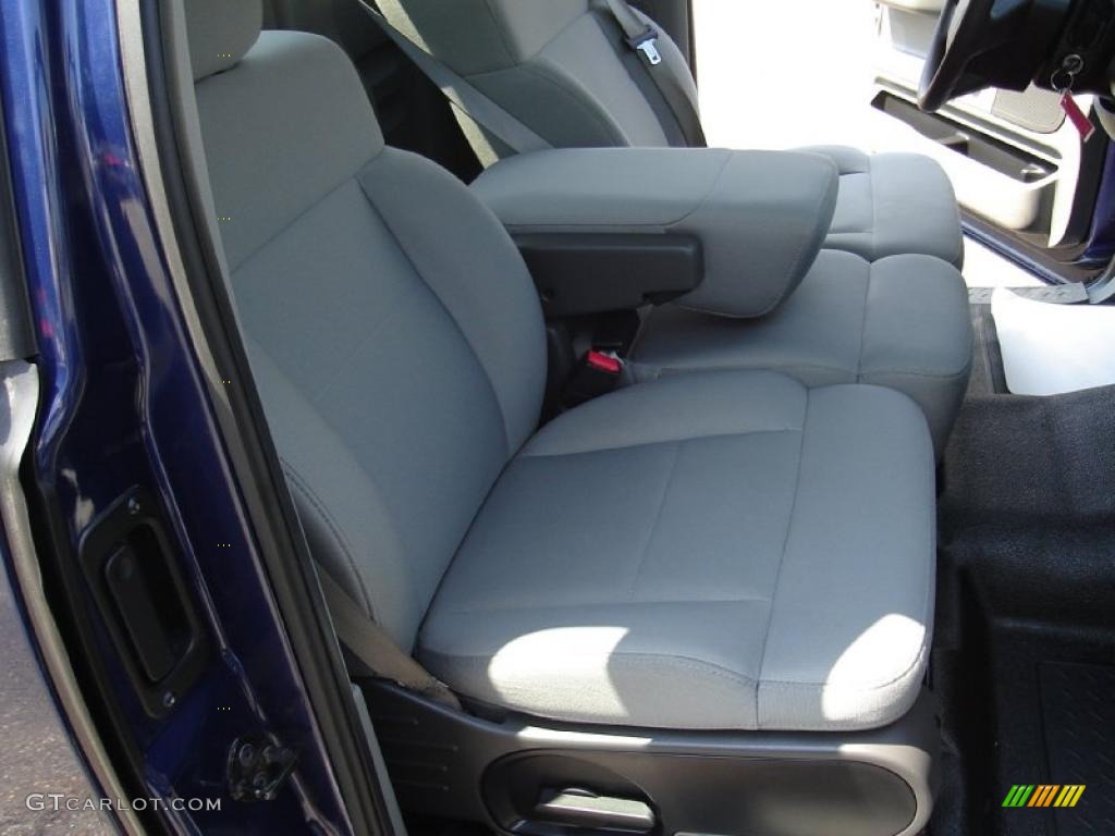 2007 F150 XL Regular Cab - Dark Blue Pearl Metallic / Medium Flint photo #14