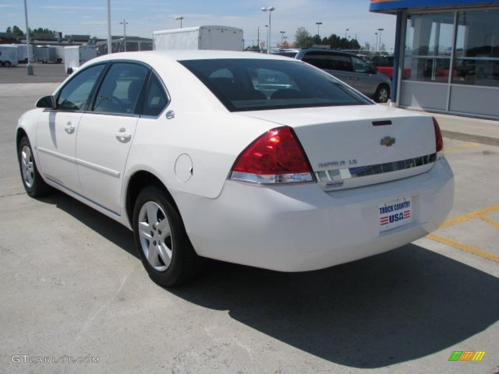 2006 Impala LS - White / Ebony Black photo #3