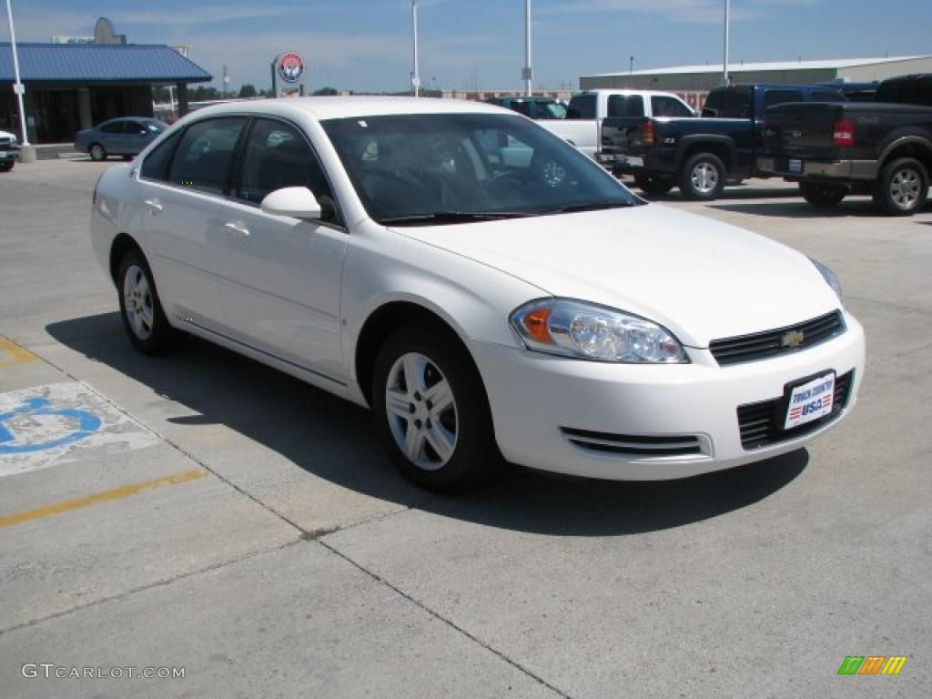 2006 Impala LS - White / Ebony Black photo #13