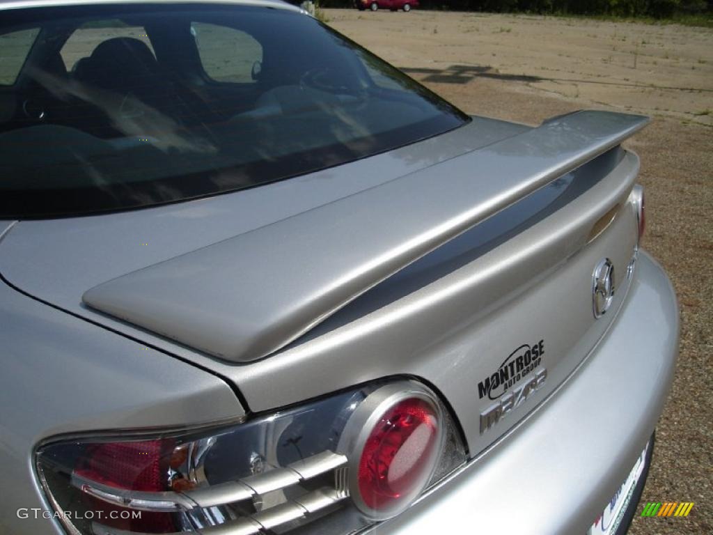 2004 RX-8 Sport - Sunlight Silver Metallic / Black photo #12