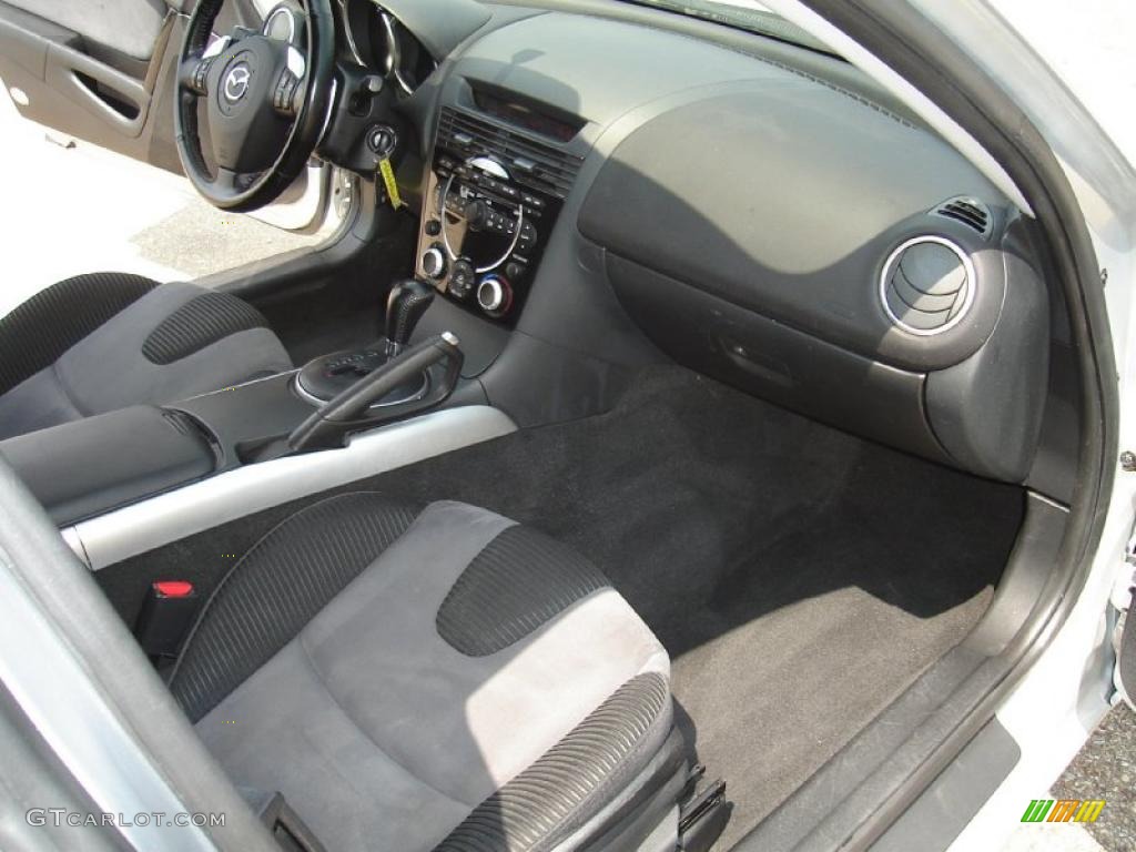 2004 RX-8 Sport - Sunlight Silver Metallic / Black photo #15