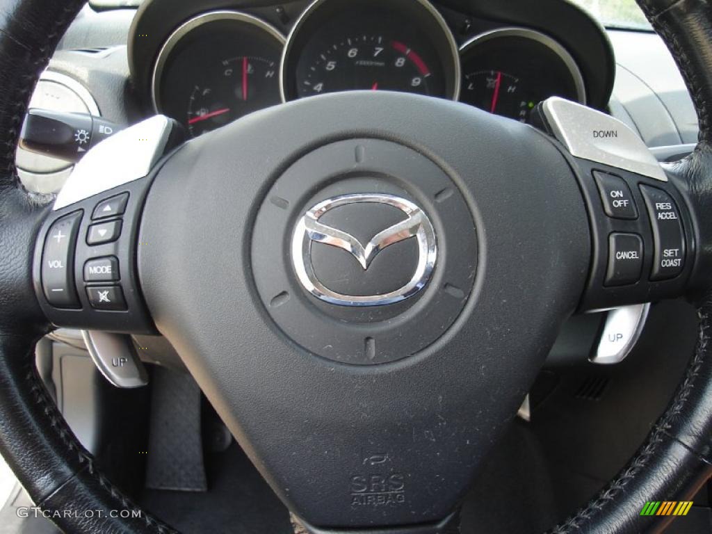2004 RX-8 Sport - Sunlight Silver Metallic / Black photo #27