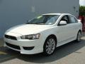 2008 Wicked White Mitsubishi Lancer GTS  photo #1