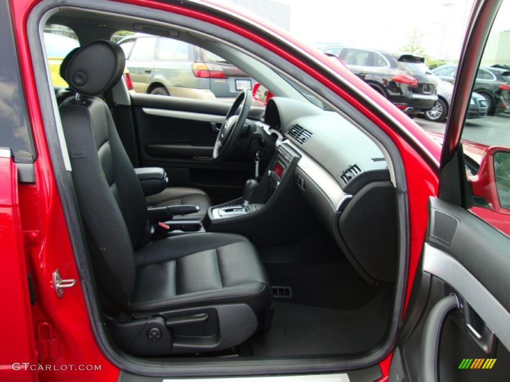 2008 A4 2.0T quattro Sedan - Brilliant Red / Black photo #20