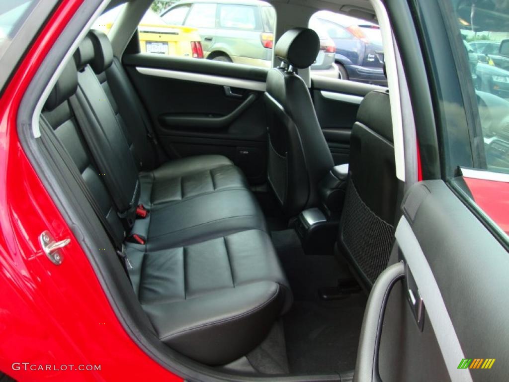 2008 A4 2.0T quattro Sedan - Brilliant Red / Black photo #22