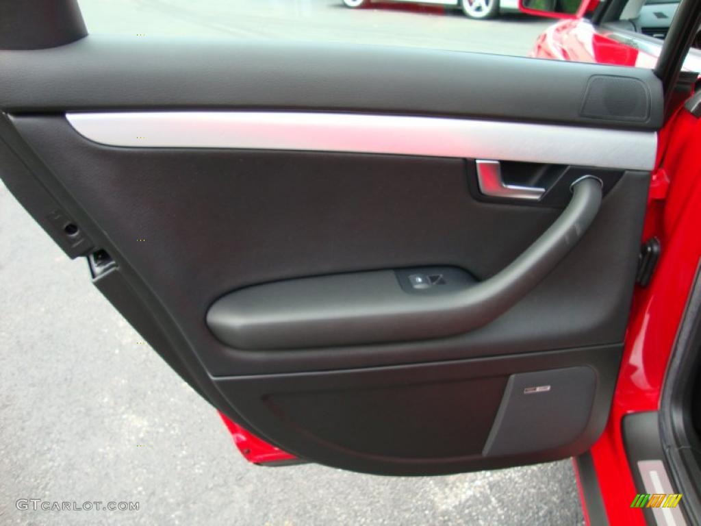 2008 A4 2.0T quattro Sedan - Brilliant Red / Black photo #24
